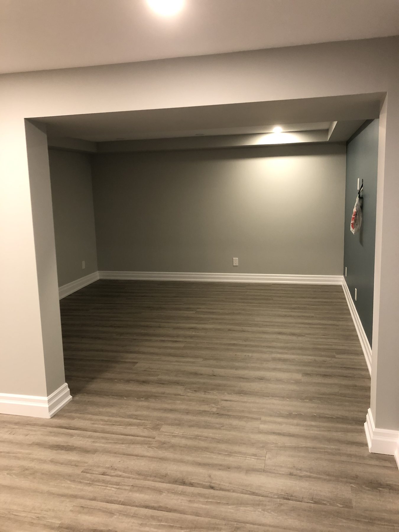 Finished interior space by Hadley-Irvine