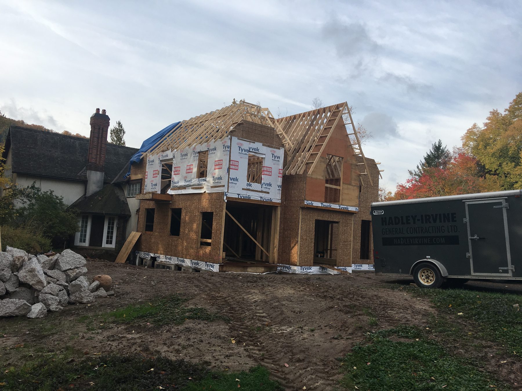 Home addition by Hadley-Irvine