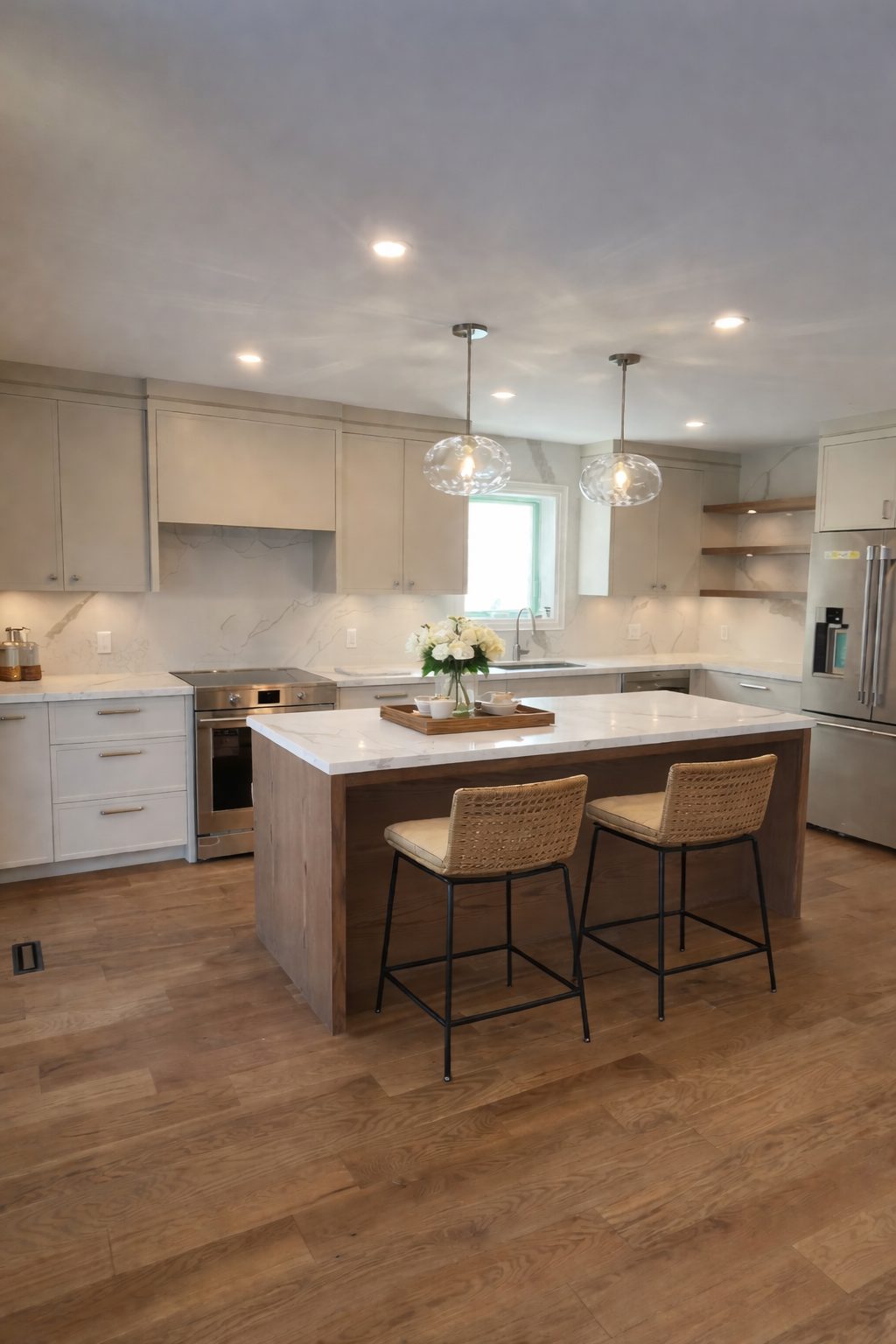 Kitchen renovation by Hadley-Irvine