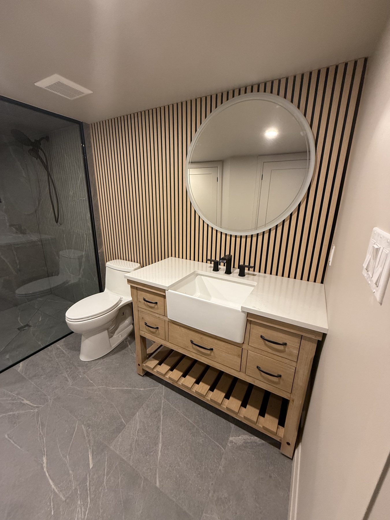 Bathroom renovation by Hadley-Irvine