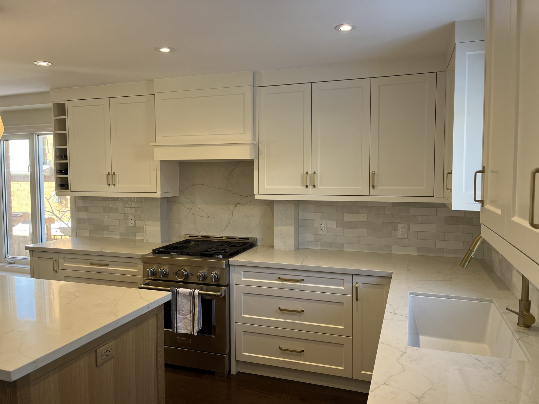 Kitchen renovation by Hadley-Irvine