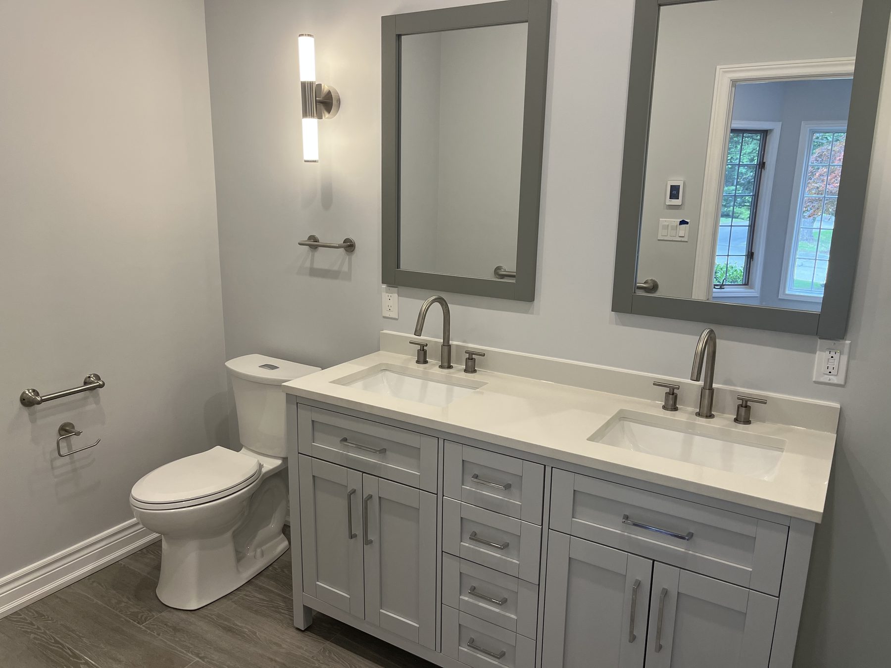 Bathroom renovation by Hadley-Irvine